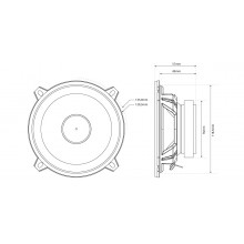 Difuzoare MTX TX250S