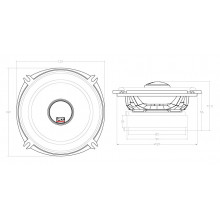 Difuzoare MTX TX650C