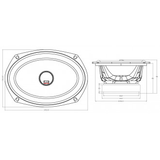 Difuzoare MTX TX669C Difuzoare MTX TX669C