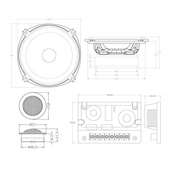 Difuzoare MTX TX650S Difuzoare MTX TX650S