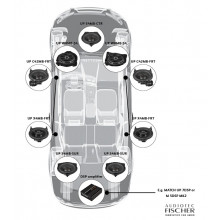 Difuzoare dedicate Mercedes match UP C42MB-FRT