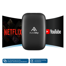 AutoSky Wireless CarPlay și Android Auto AI Box Lite