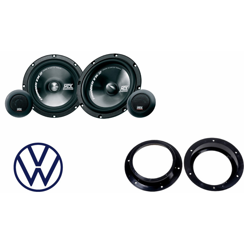 Difuzoare VW Golf 5 2003-2008 MTX TX265S - Fata