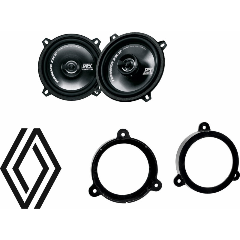Difuzoare Renault Captur 2013-2018 MTX250C