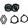 Difuzoare Renault Captur 2013-2018 MTX250C