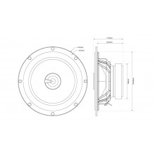 Difuzoare MTX TX265C
