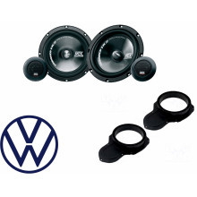Difuzoare VW Passat B6 2005-2010 MTX TX265S - Fata