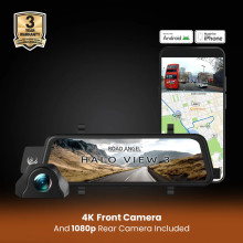 Camera DVr auto Road Angel Halo View 3